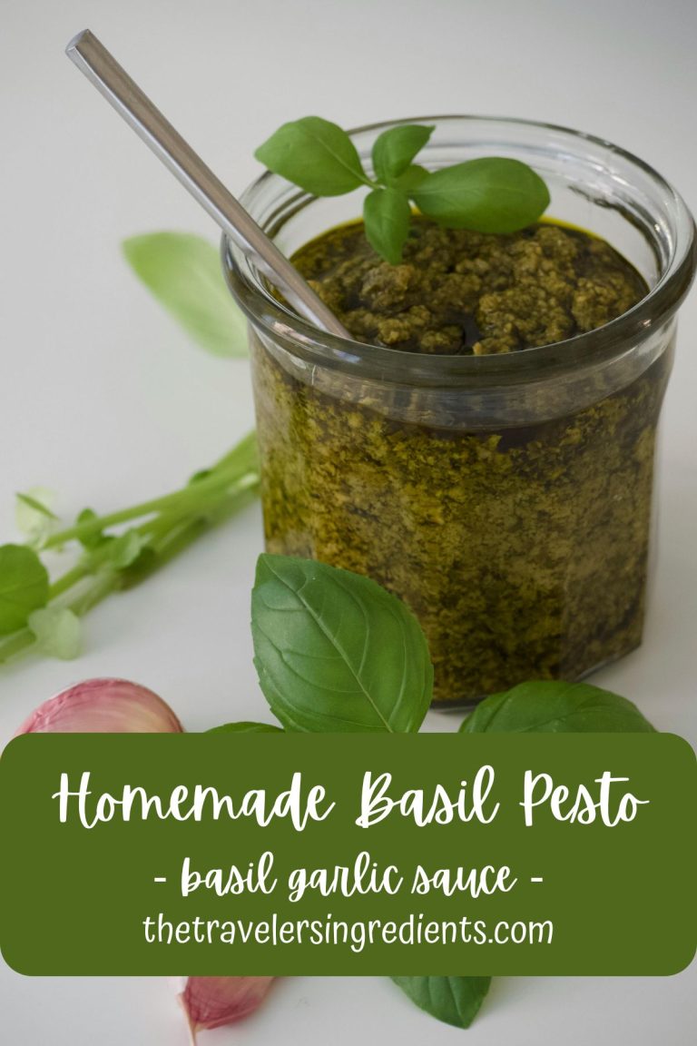 Homemade Basil Pesto