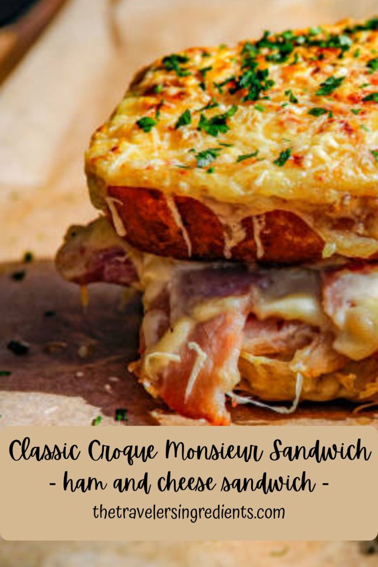 Classic Croque Monsieur Sandwich